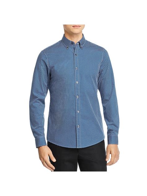 michael kors style mens dress shirt 141194|Michael Kors button down shirts.